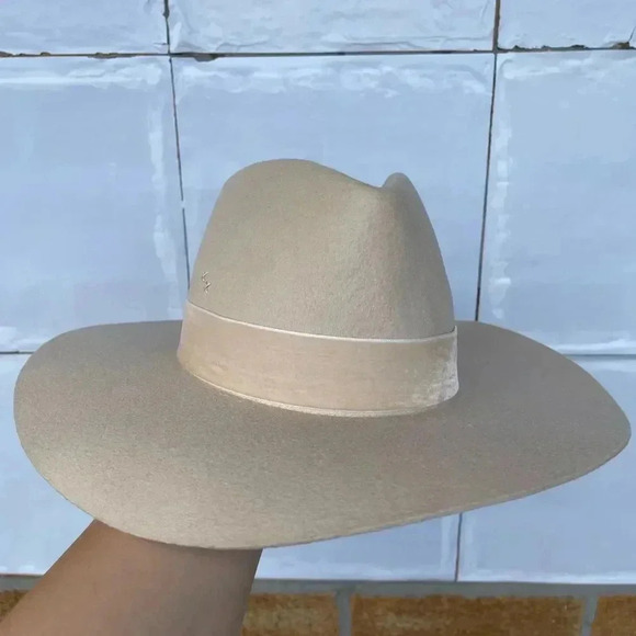 COPY - Lack Of Color Anthropologie Benson Creme/Neutral Tri Hat small main image 12